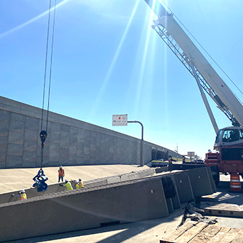 Highway Wall Repair