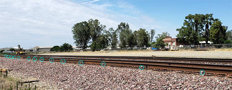 Wireless tiltmeters on track Wireless tiltmeters on track