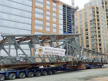 Ballston bridge on truck