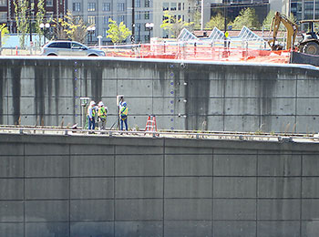 Monitoring Retaining Wall