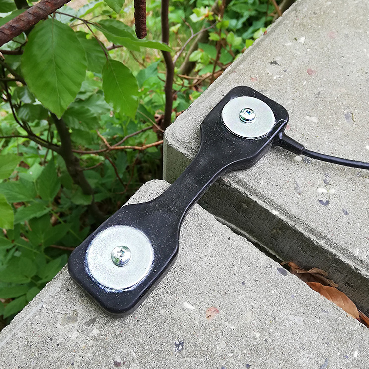 ElastiSense sensor monitoring structural deformation