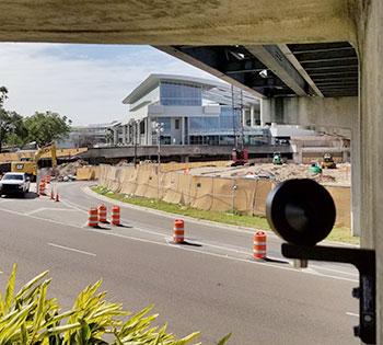 AMTS Control Prism at Tampa Airport