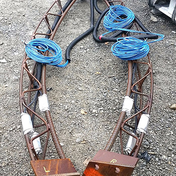 e330-arc-weld-wrapped-girders-350 Weldable Strain Gauges