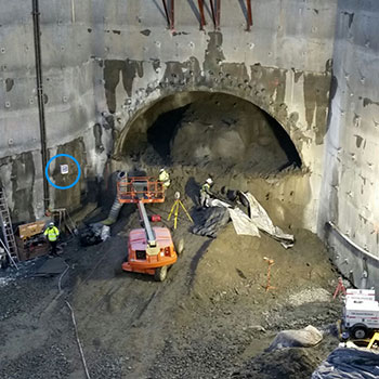 Monitoring Tunnels - Bellevue Tunnel