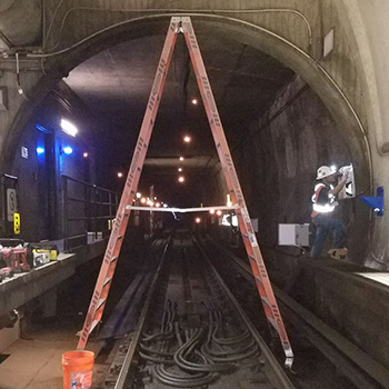 Tunnel Monitoring installing instrumentation Tunnel Monitoring