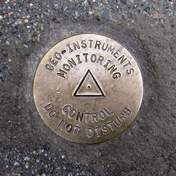 TTC Brass Survey Monument TTC Brass Survey Monument