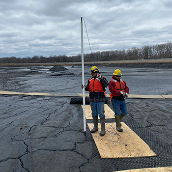 Surface Cracks - CCR Site