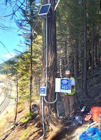 Remote monitoring station - Snoqualmie Pass