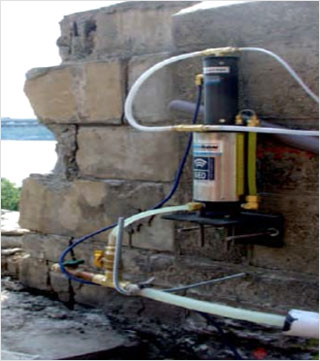 Liquid settlement sensors