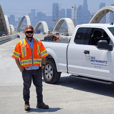 sergio on bridge400x400 6th Street Bridge, LA