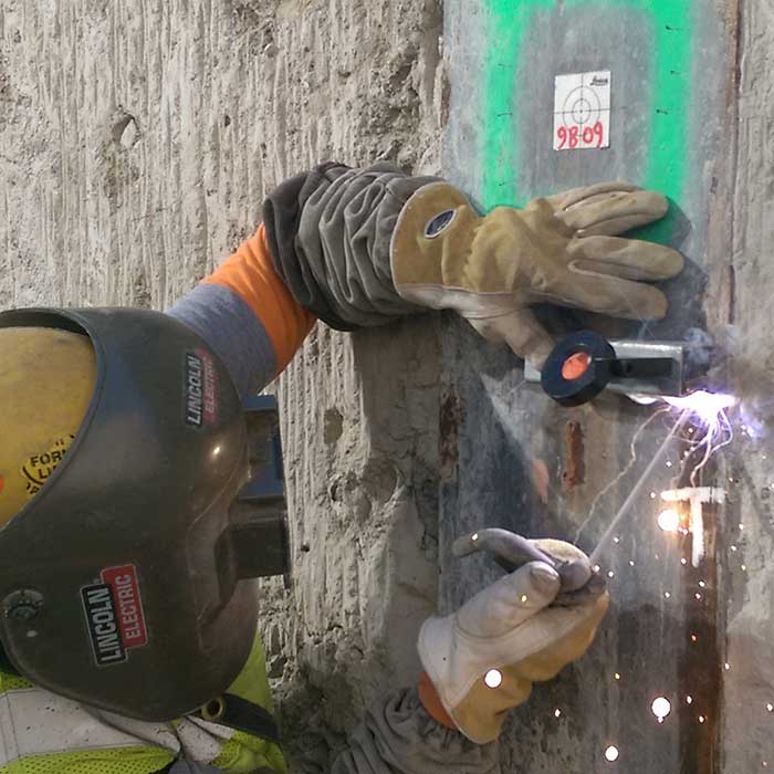 Welding a Prism Bracket