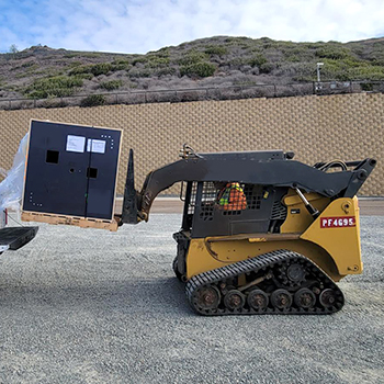 Shape Array on Skid Steer