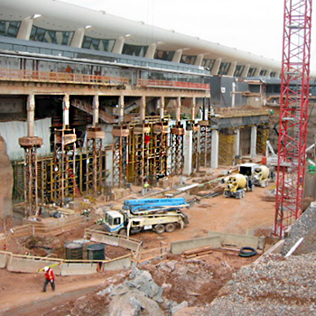 Underpinning at Main Terminal Underpinning at Main Terminal