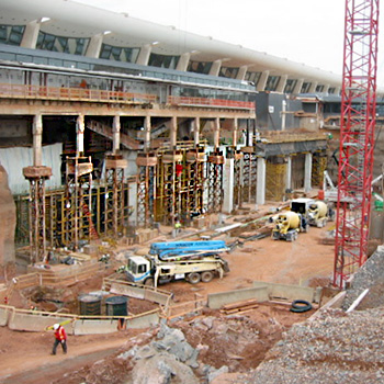 Underpinning at Main Terminal